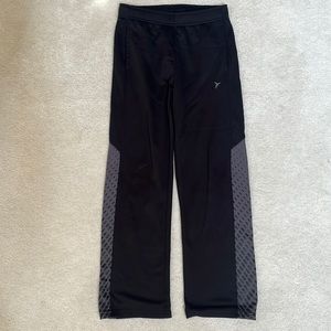 Youth Large Black w/ Gray Old Navy Sweatpants
